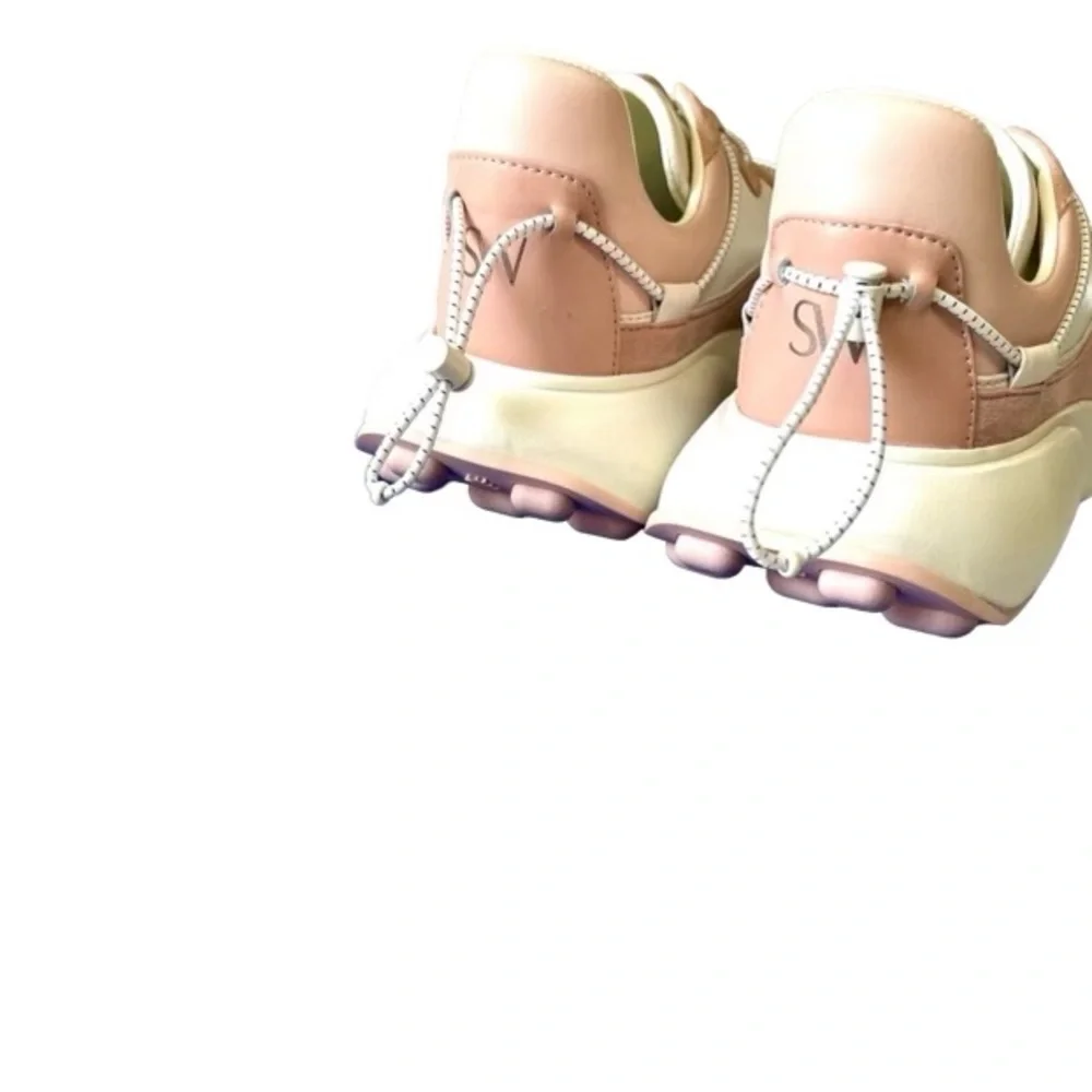 Stuart Weitzman Women’s SZ 8.5 SW 1 Sneaker Cream/Poudre